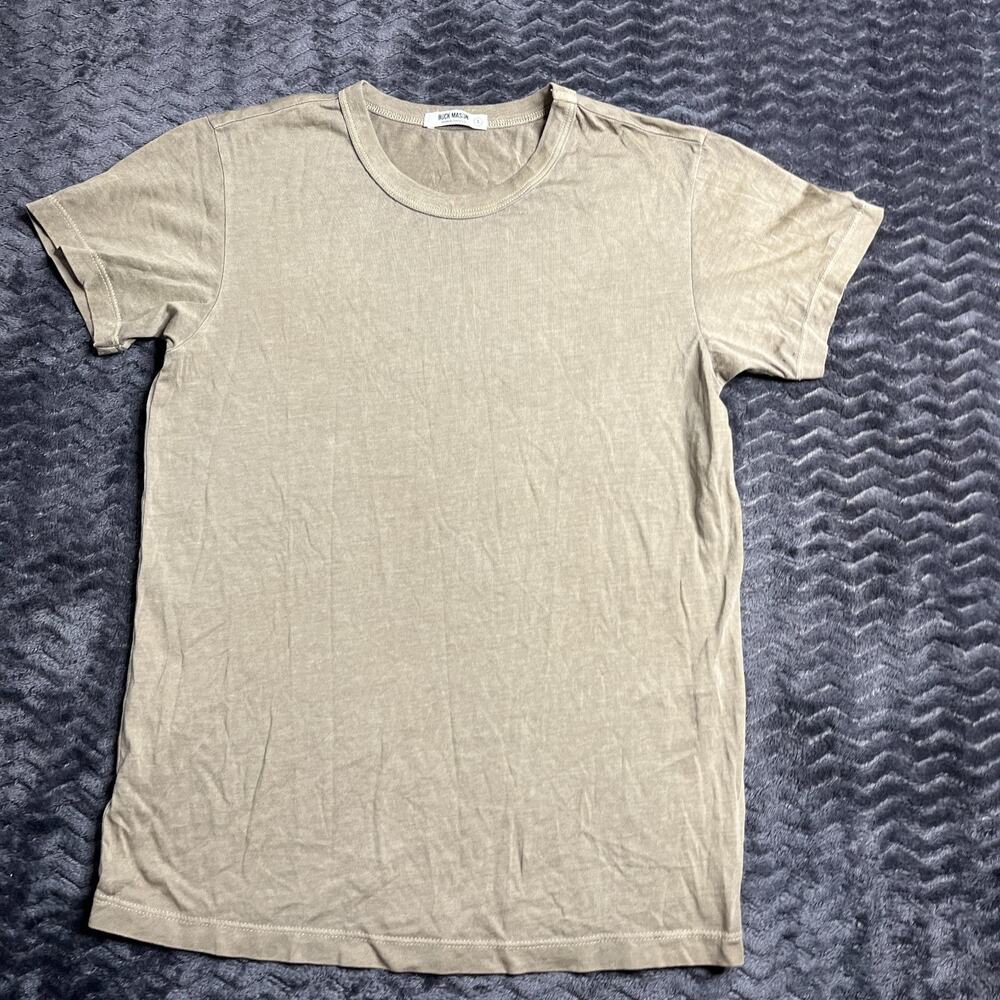 Buck Mason Birch Pima Slim Crew Womens Size S T-Shirt